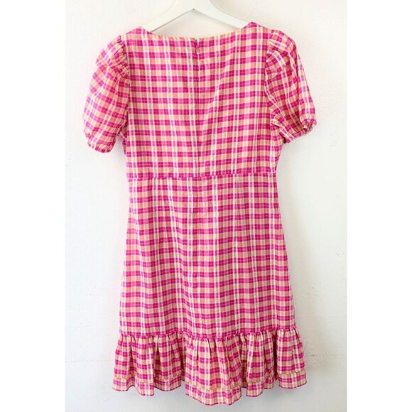 NWT LIKELY Kai Check Dress - Picture 4 of 10